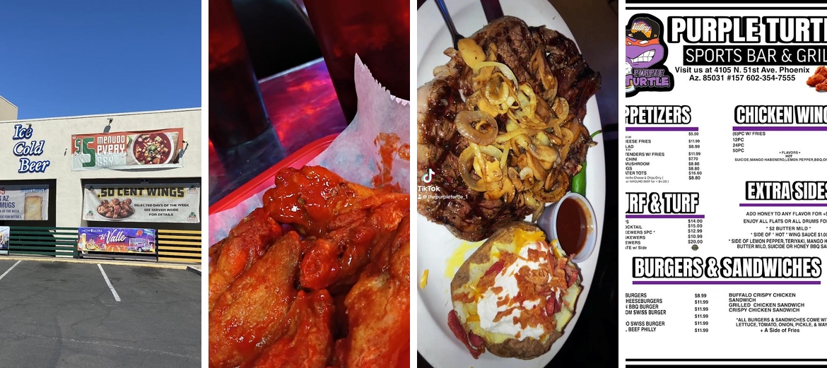Purple Turtle Menu