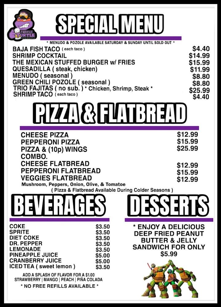 Purple Turtle Menu image 2