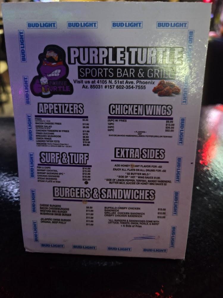 Purple Turtle Menu image 4